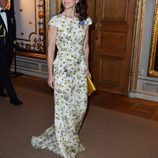 La Princesa Mary de Dinamarca en la cena de gala en el 70 cumpleaños del Rey Gustavo de Suecia