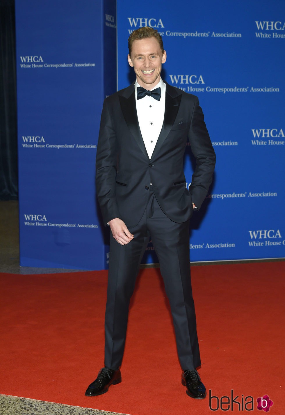 Tom Hiddleston en la Fiesta de Corresponsales 2016 en la Casa Blanca