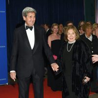 John Kerry y Teresa Heinz en la Fiesta de Corresponsales 2016 en la Casa Blanca