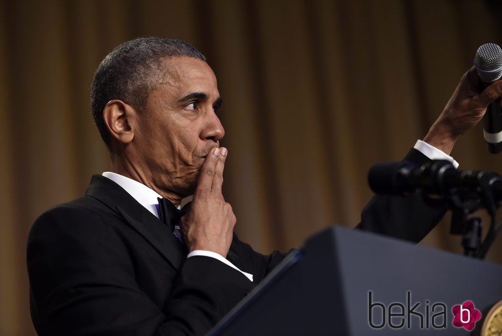 Barack Obama en su discurso en la Fiesta de Corresponsales 2016 en la Casa Blanca