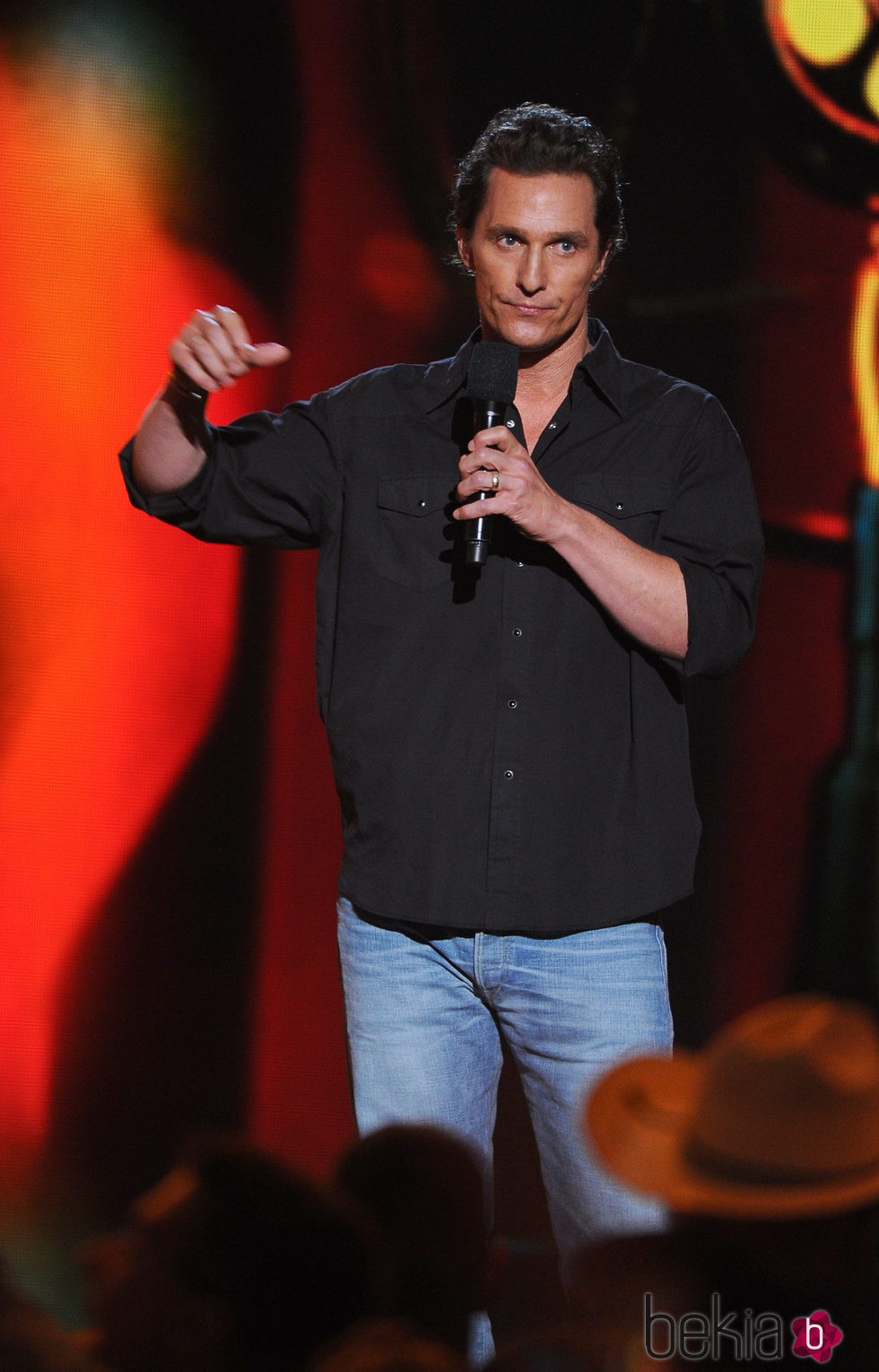 Matthew McConaughey en los Premios American Country Countdown 2016