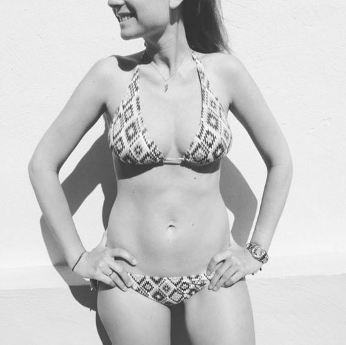 Lourdes Montes en bikini