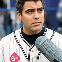 George Clooney en MTV's Annual Rock'n Jock de Beisbol en 1995