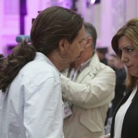 Pablo Iglesias y Susana Díaz en los Premios Ortega y Gasset 2016
