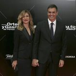 Pedro Sánchez y Begoña Gómez en los Premios Ortega y Gasset 2016