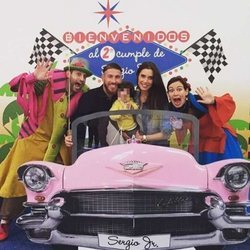 Sergio Ramos Rubio celebra su 2 cumpleaños con Sergio Ramos y Pilar Rubio