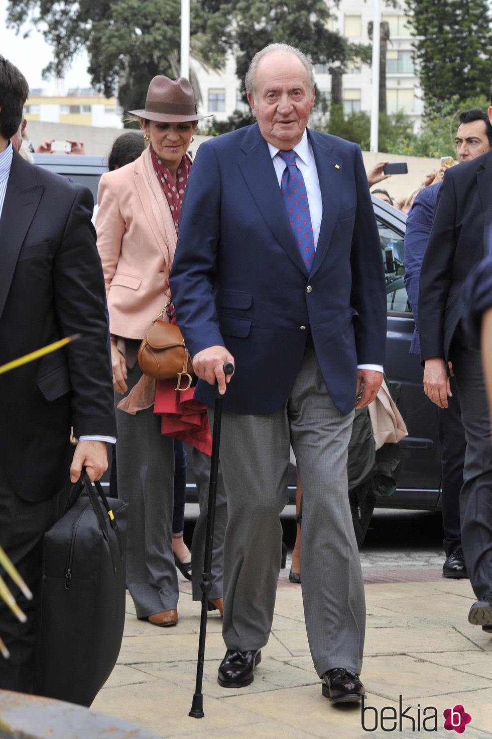 El Rey Juan Carlos en la Feria del Caballo de Jerez de la Frontera