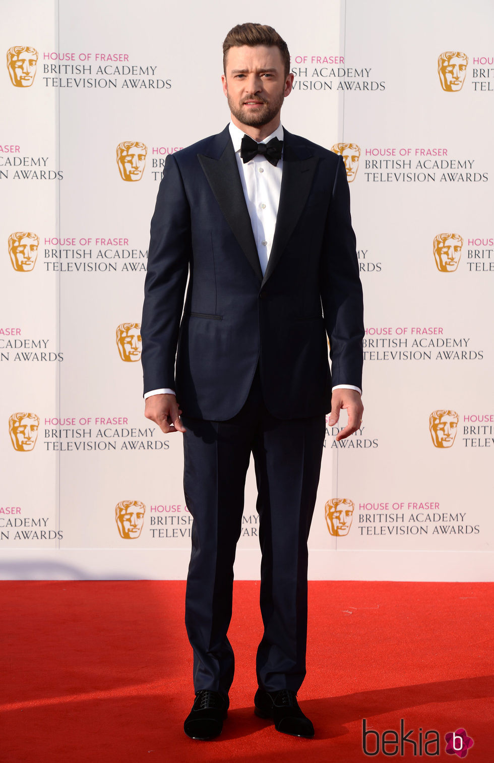 Justin Timberlake en los Premios BAFTA TV 2016