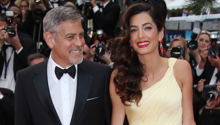 George Clooney y Amal Alamuddin en el Festival de Cannes 2016