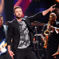 Justin Timberlake entregado actuando en el Dress Rehearsal del Festival de Eurovisión 2016