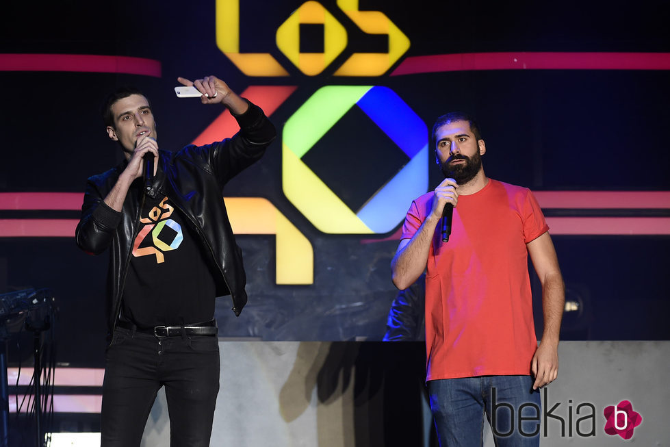 Uri Sabat y Jorge Cremades en el festival Primavera Pop 2016