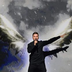 Sergey Lazarev, representante de Rusia durante su actuación en Eurovision 2016
