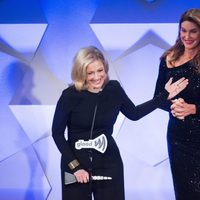 Diane Sawyer y Caitlyn Jenner en GLAAD Media Awards 2016