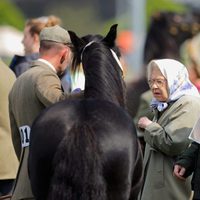 La Reina Isabel II de Inglaterra en el Royal Windsor Horse Show 2016