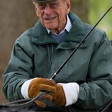 El Duque de Edimburgo en el Royal Windsor Horse Show 2016