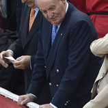 El Rey Juan Carlos en la corrida de San Isidro 2016