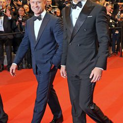 Chris Pine y Ben Foster en el Festival de Cannes 2016