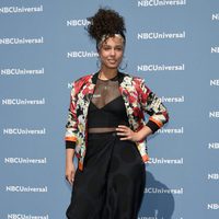 Alicia Keys en la presentación de la nueva temporada de la NBCUniversal 2016