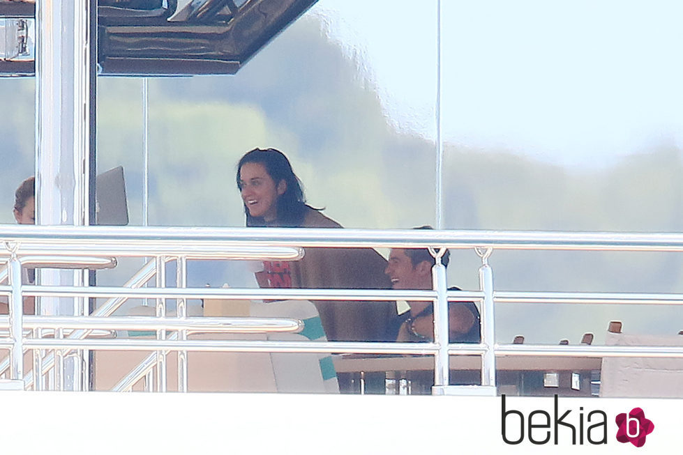 Katy Perry y Orlando Bloom a bordo de un yate en Cannes 2016