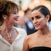 Inma Cuesta en la alfombra roja de 'Julieta' en el Festival de Cannes 2016