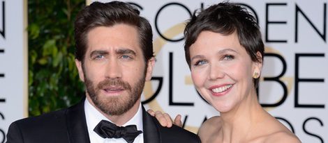 Jake y Maggie Gyllenhaal en los Globos de Oro 2015