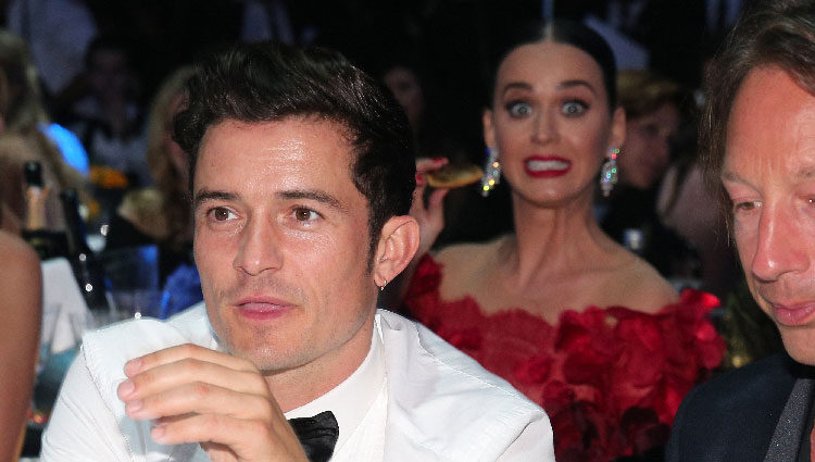 Orlando Bloom y Katy Perry en la Gala amfAR de Cannes 2016