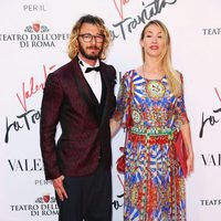 Eleonora Abbagnato y Federico Balzaretti en el estreno de 'La Traviata'  en Roma