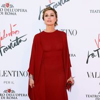 Anna Ferzetti en el estreno de 'La Traviata'  en Roma