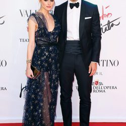 Olivia Palermo y Johannes Huebl en el estreno de 'La Traviata'  en Roma