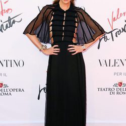 Bianca Brandolini D'Adda en el estreno de 'La Traviata'  en Roma