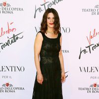 Valentina Cervi en el estreno de 'La Traviata'  en Roma