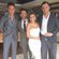 Ricky Martin y Jwan Yosef con Eva Longoria y José Bastón el día de su boda