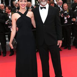 Mel Gibson y Rossalind Ross en la clausura del Festival de Cannes 2016
