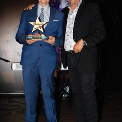 Amador Mohedano  y José Ortega Cano en los premios 'Estrella a la más grande' en Chipiona 2016