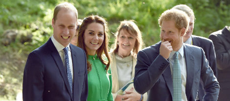 Los Duques de Cambridge y el Príncipe Harry en la Chelsea Flower Show 2016