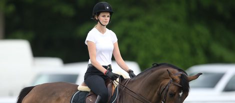 Athina Onassis monta a caballo tras separarse de Doda Miranda