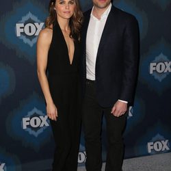 Keri Russell y Matthew Rhys en un evento de FOX