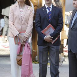 La Infanta Elena y Froilán en la corrida de la Beneficencia 2016