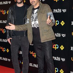 Tony Aguilar durante la gira 'One on one'  de Paul McCartney en Madrid