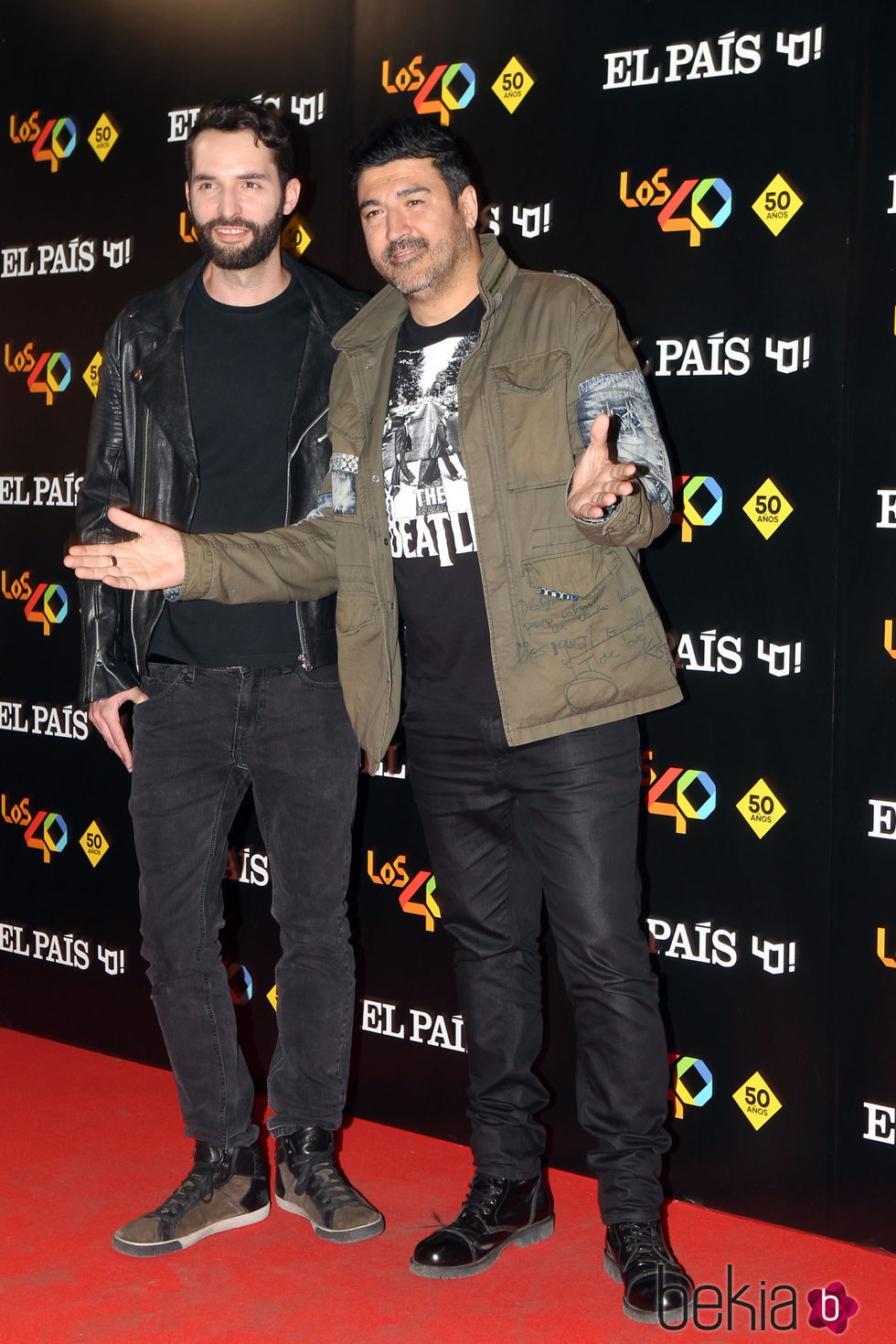Tony Aguilar durante la gira 'One on one'  de Paul McCartney en Madrid