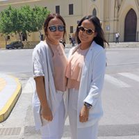 Rocío Flores y Gloria Camila Ortega en la misa en homenaje a Rocío Jurado 2016