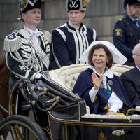 Carlos Gustavo y Silvia de Suecia en el Día Nacional de Suecia 2016