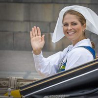 Magdalena de Suecia en el Día Nacional de Suecia 2016