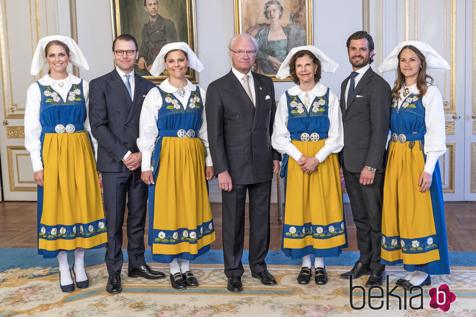 La Familia Real Sueca en el Día Nacional de Suecia 2016