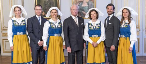 La Familia Real Sueca en el Día Nacional de Suecia 2016
