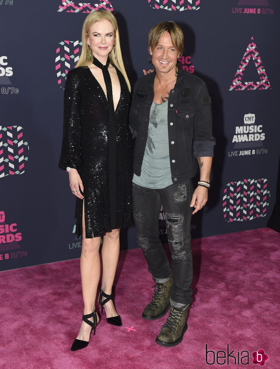 Nicole Kidman y Keith Urban en los CMT Music Awards 2016