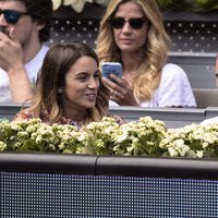 Antoine Griezmann y Erika Choperena en el Open de Madrid 2015
