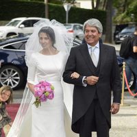 José Verdasco lleva a altar a su hija Sara