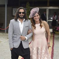 Rafael Amargo y Amor en la boda de Juan Carmona y Sara Verdasco