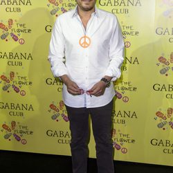 Juan Peña en la fiesta Flower Power de Madrid